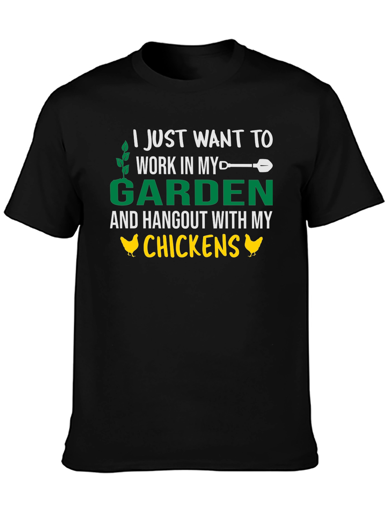 Garden and Chickens T-Shirt
