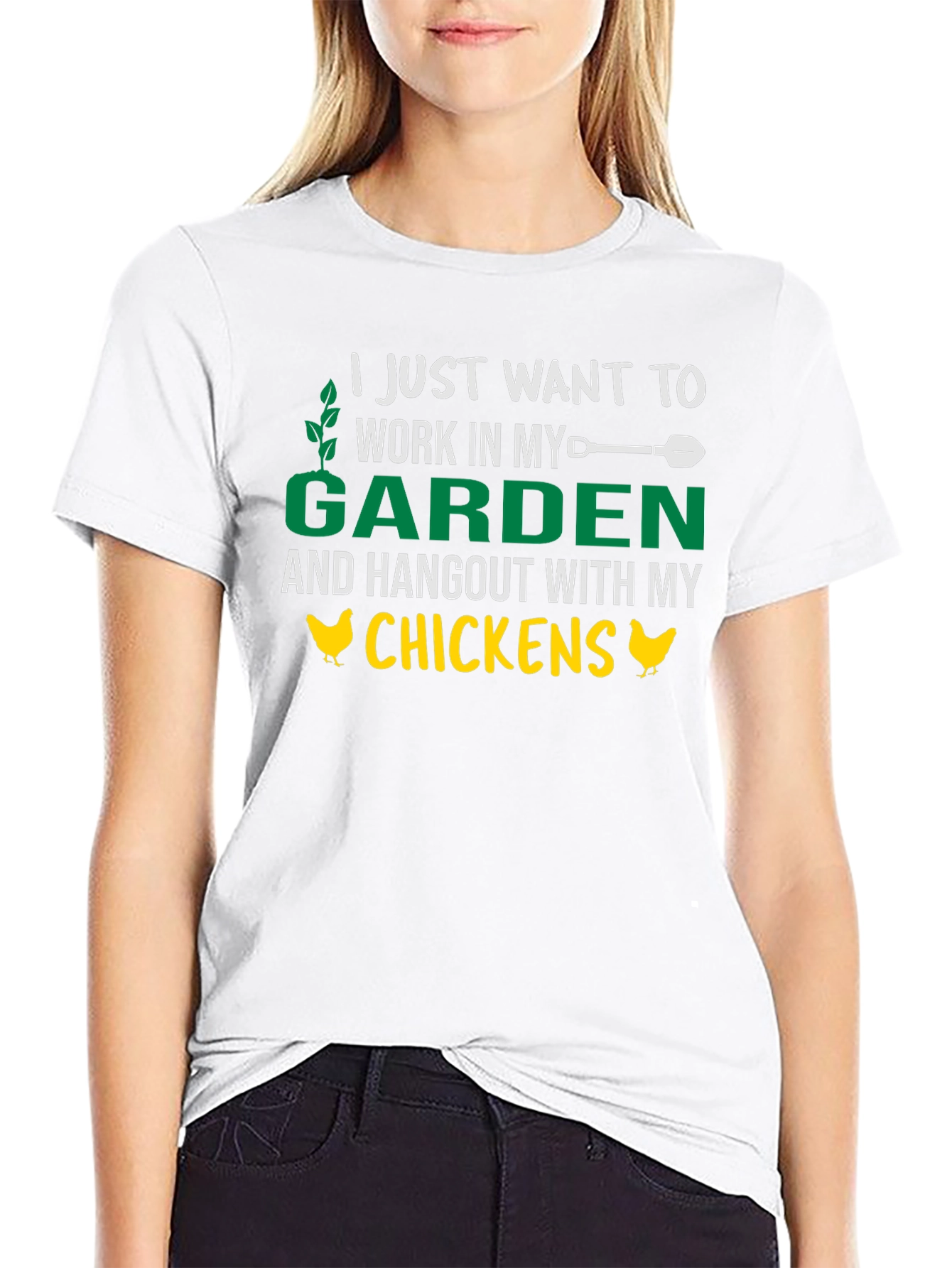 Garden and Chickens T-Shirt