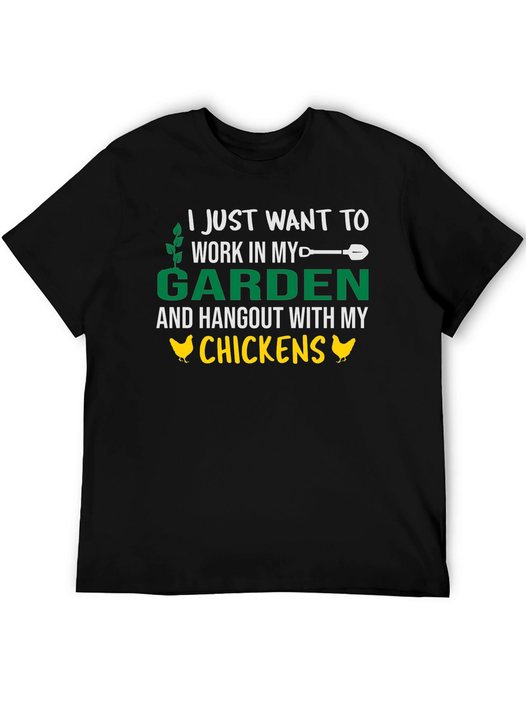 Garden and Chickens T-Shirt
