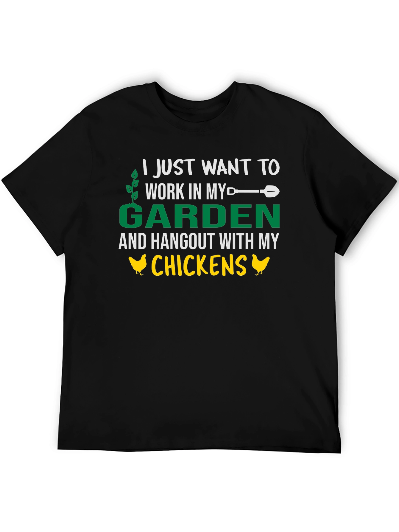 Garden and Chickens T-Shirt