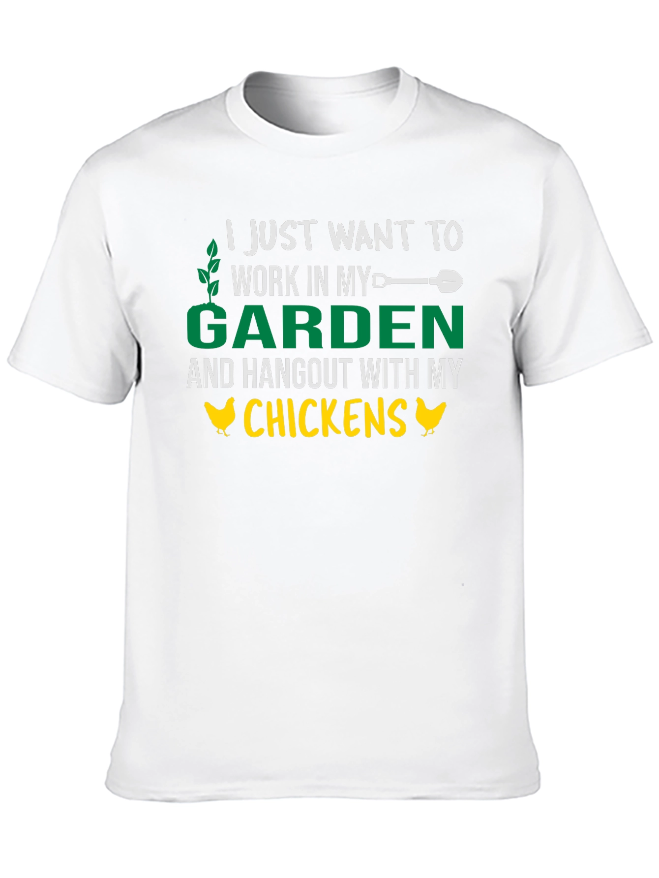 Garden and Chickens T-Shirt