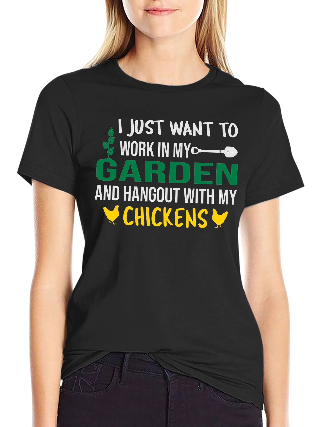 Garden and Chickens T-Shirt