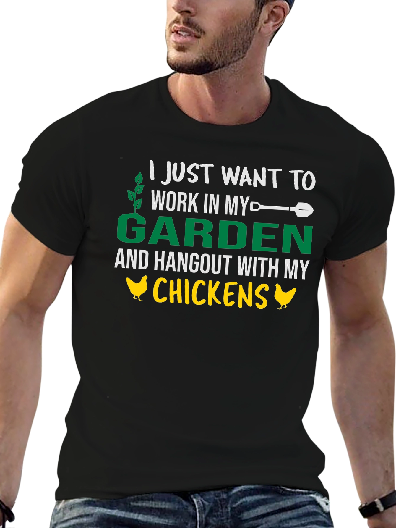 Garden and Chickens T-Shirt