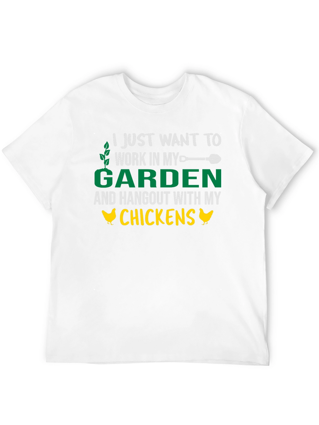 Garden and Chickens T-Shirt