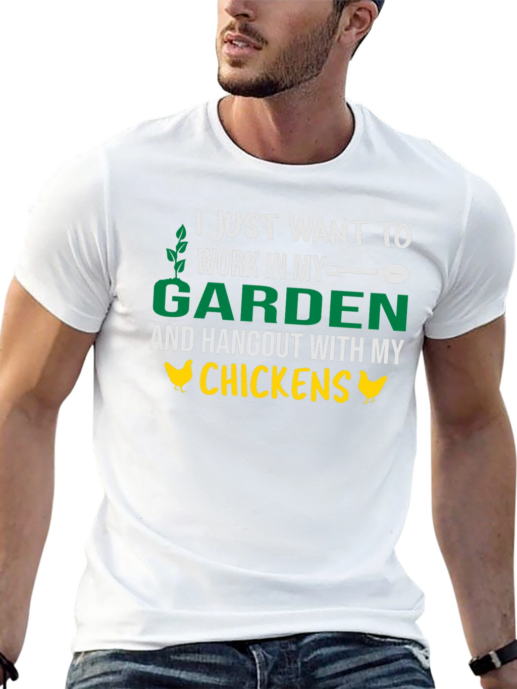 Garden and Chickens T-Shirt