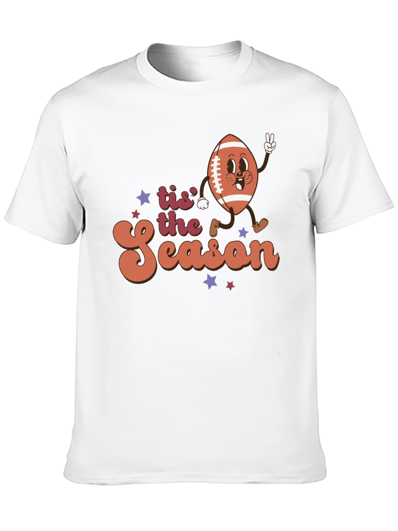 Tis the Season Football Graphic Tee