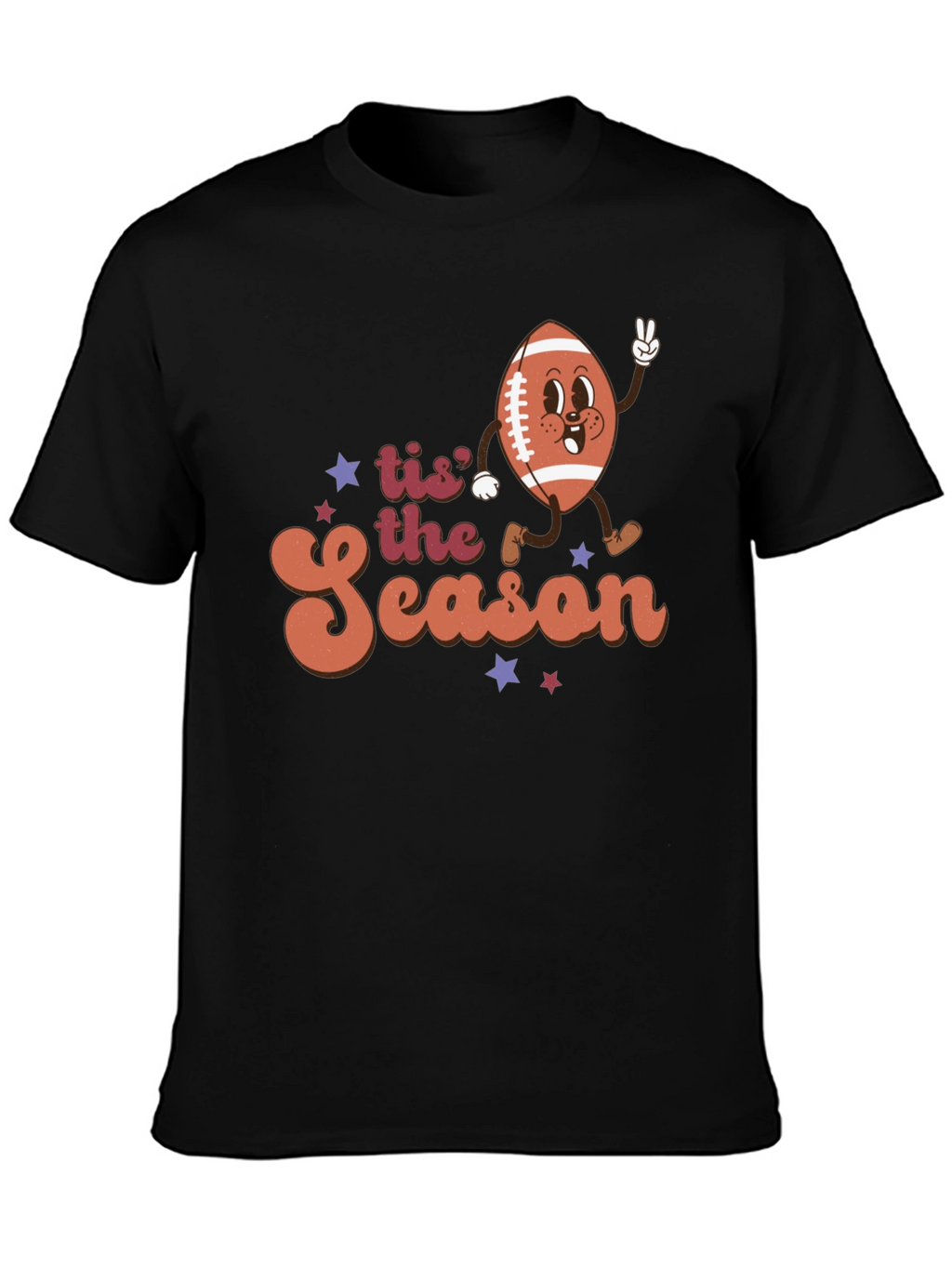 Tis the Season Football Graphic Tee
