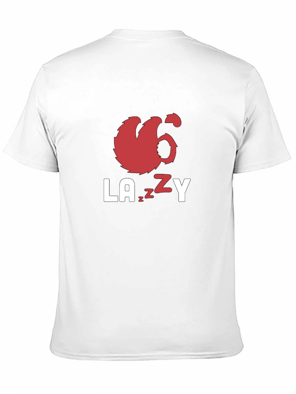 Lazy Sloth Graphic Tee - Black Unisex T-Shirt