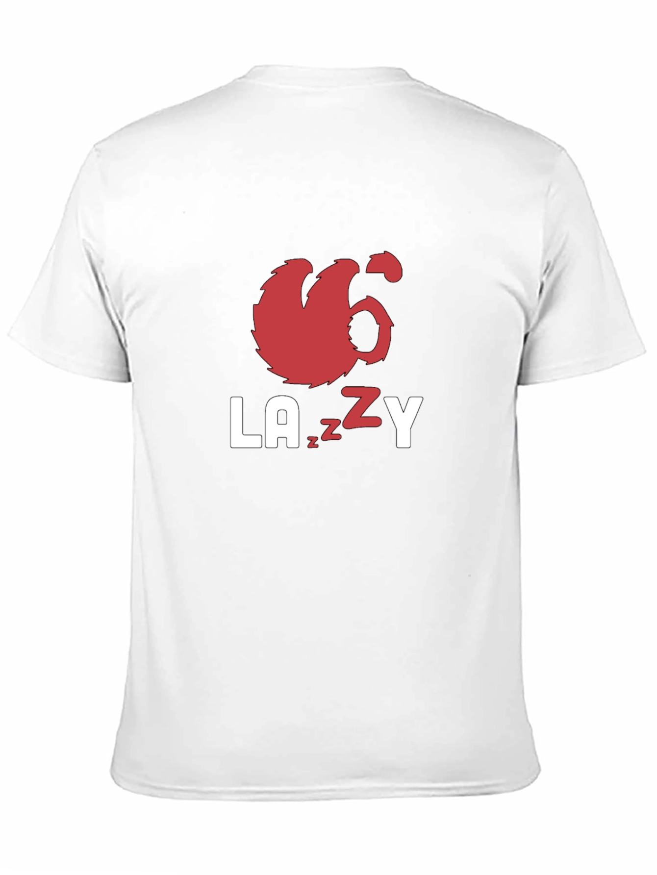 Lazy Sloth Graphic Tee - Black Unisex T-Shirt