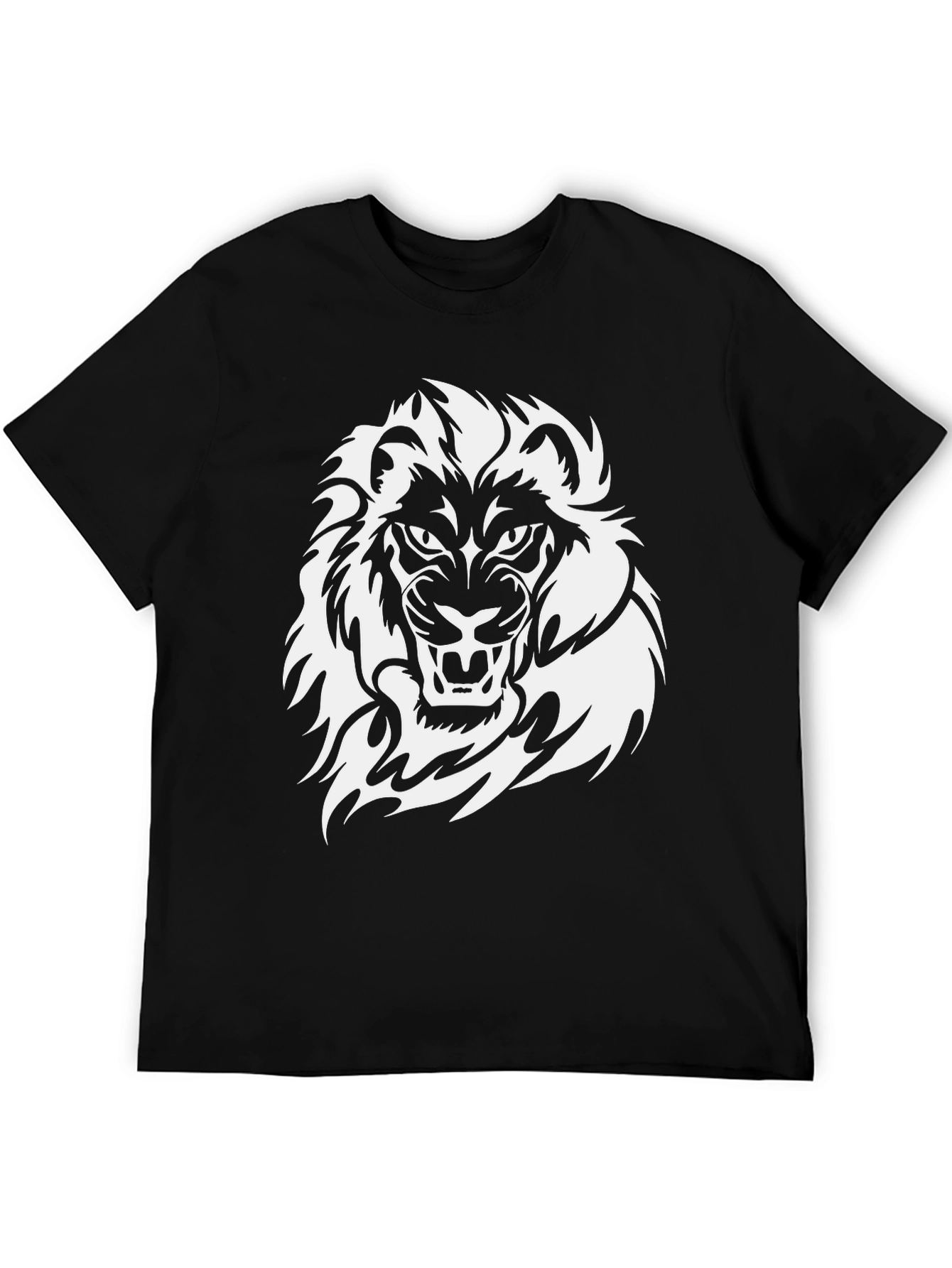 Lion Graphic Tee - Fierce Style