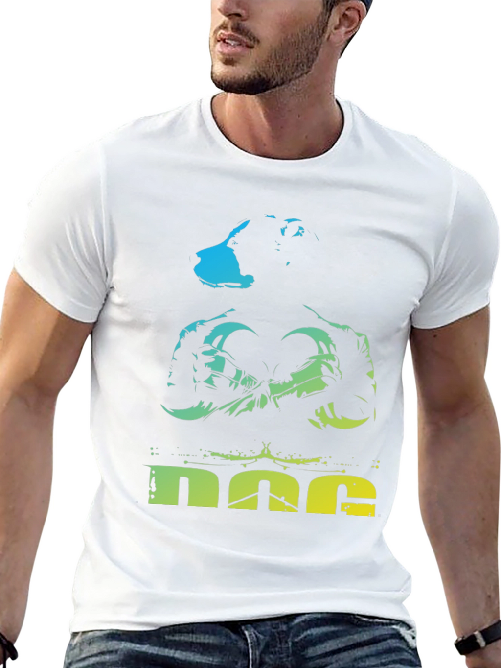 Dog Graphic T-Shirt - Cool Animal Design