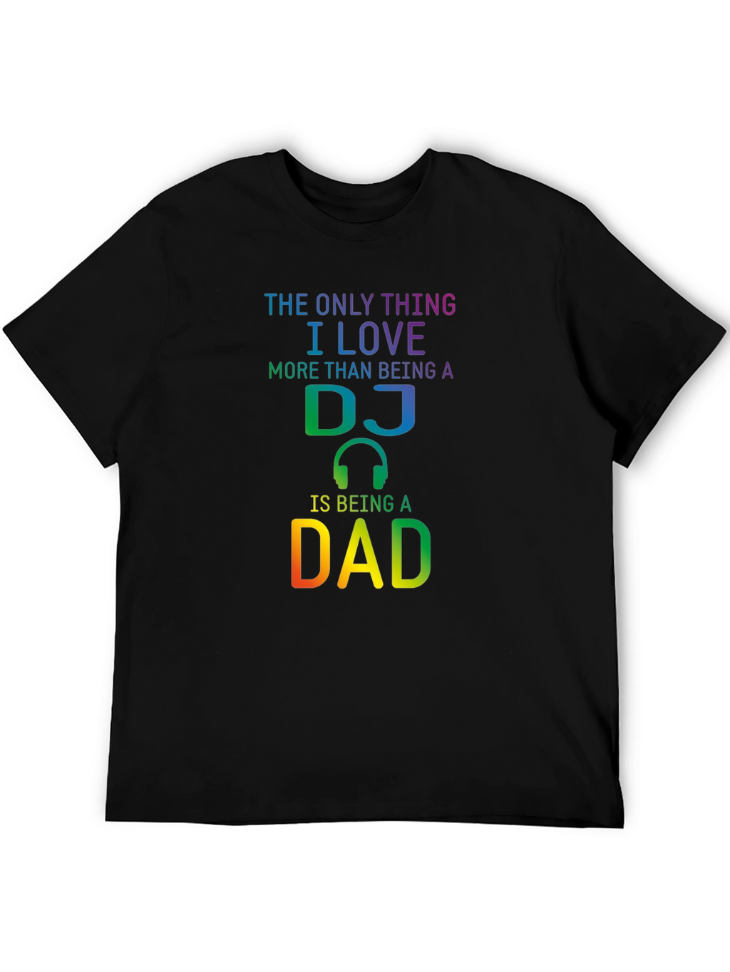 DJ Dad T-Shirt - Music Loving Fathers Day Gift