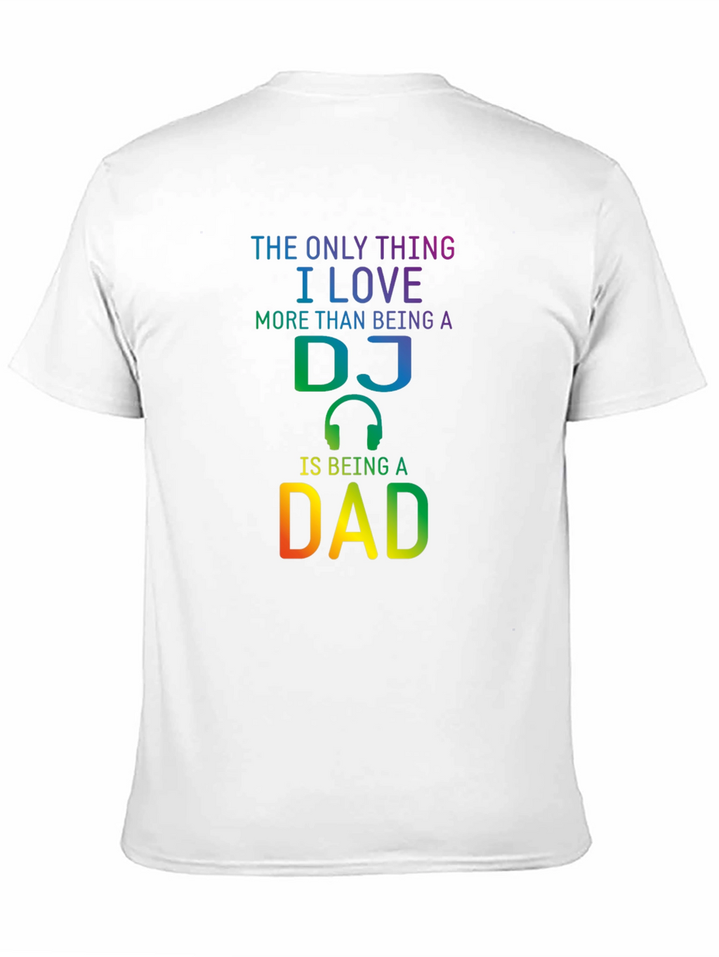 DJ Dad T-Shirt - Music Loving Fathers Day Gift