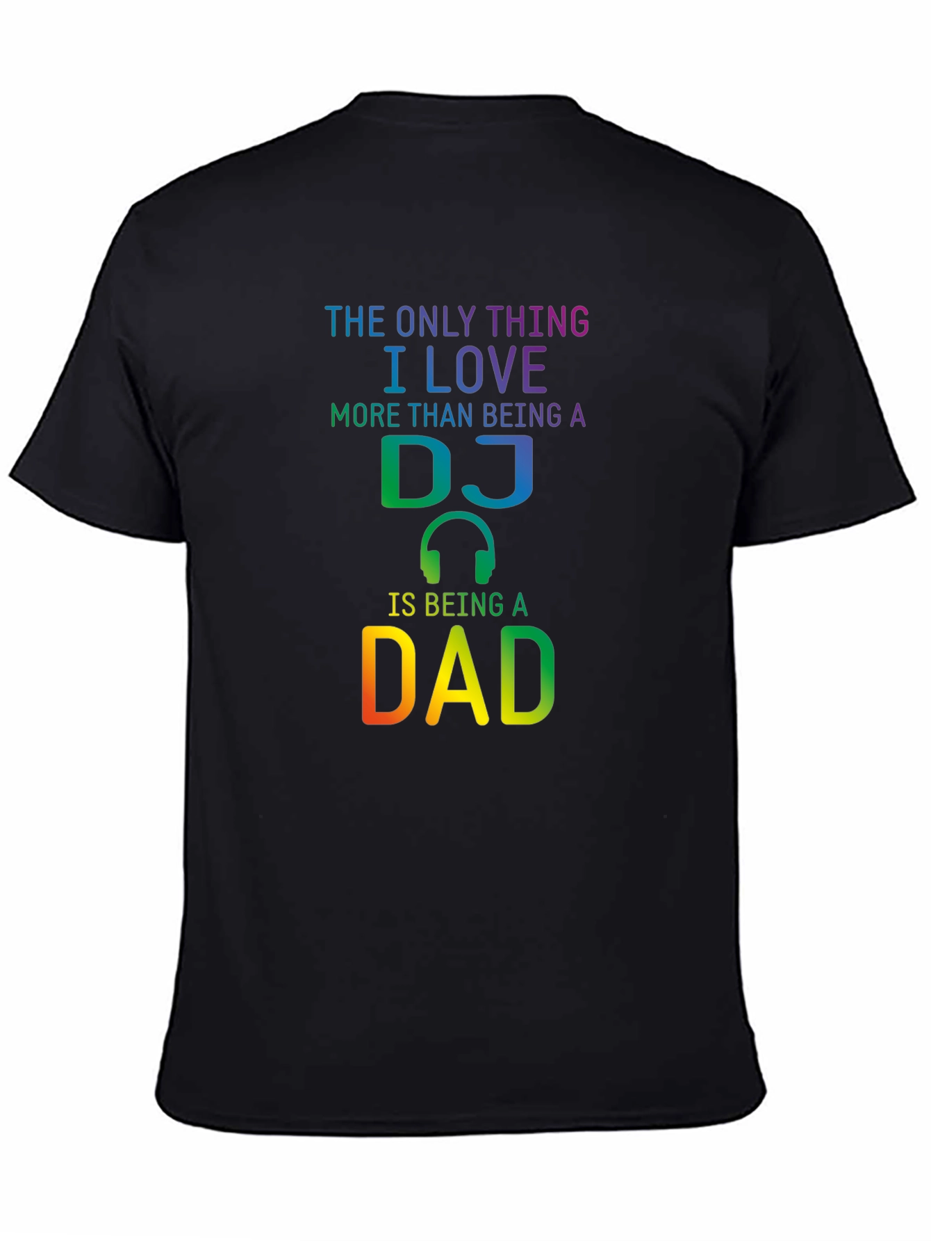 DJ Dad T-Shirt - Music Loving Fathers Day Gift