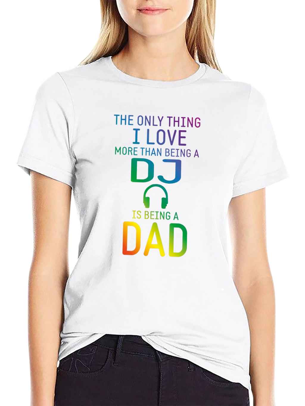 DJ Dad T-Shirt - Music Loving Fathers Day Gift
