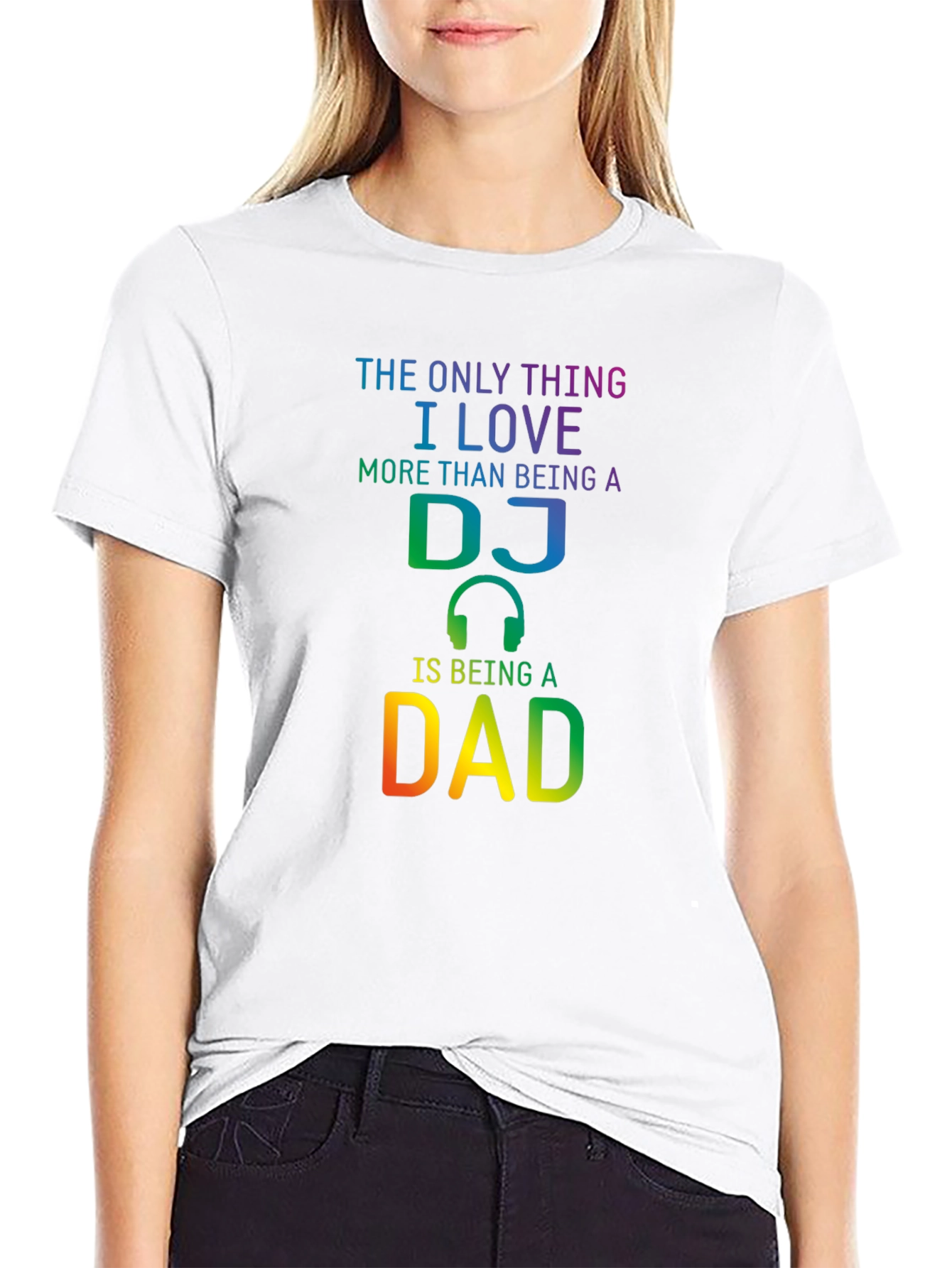 DJ Dad T-Shirt - Music Loving Fathers Day Gift