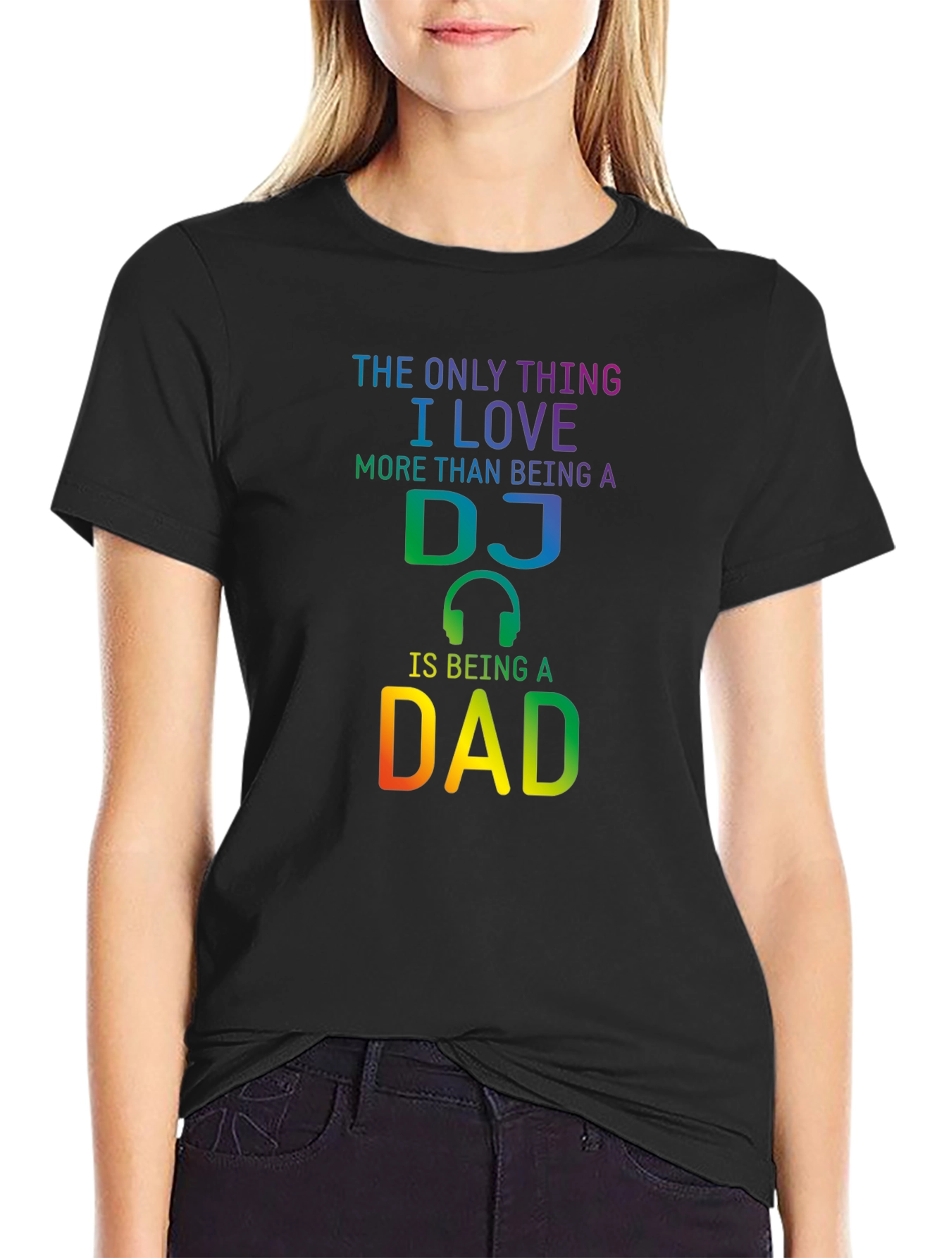 DJ Dad T-Shirt - Music Loving Fathers Day Gift