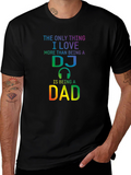 DJ Dad T-Shirt - Music Loving Fathers Day Gift