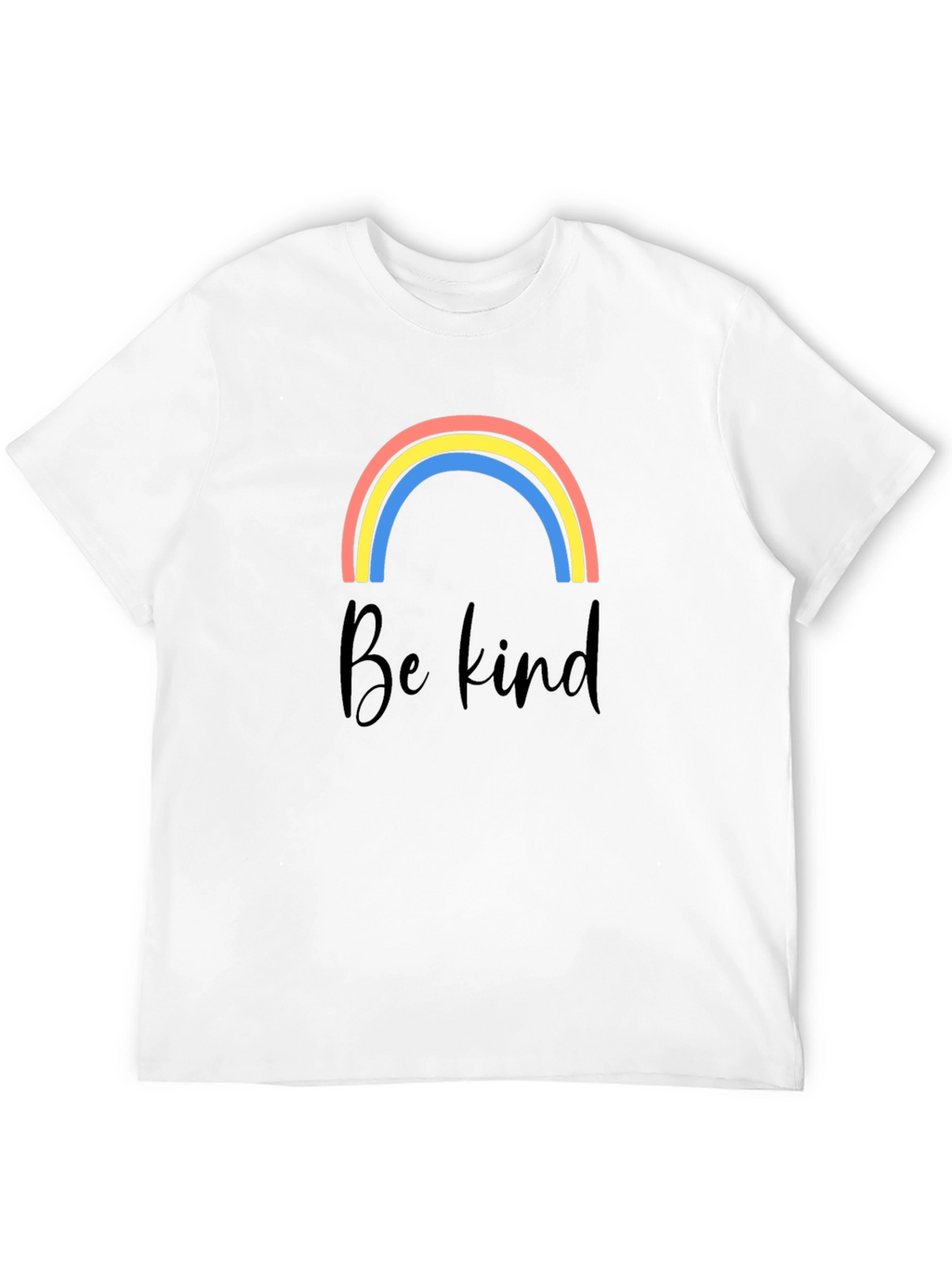 Be Kind Rainbow Graphic T-Shirt