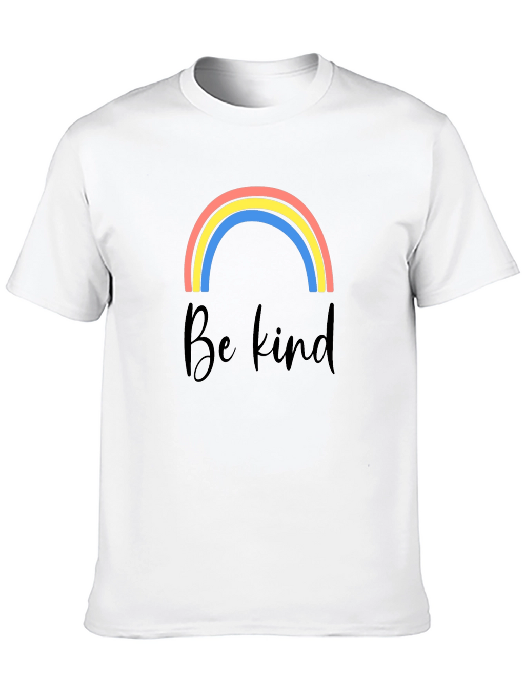 Be Kind Rainbow Graphic T-Shirt