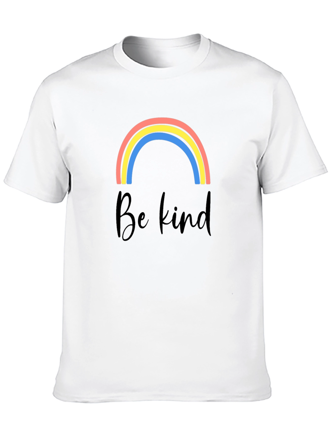 Be Kind Rainbow Graphic T-Shirt
