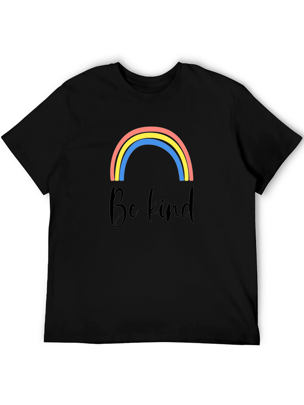 Be Kind Rainbow Graphic T-Shirt