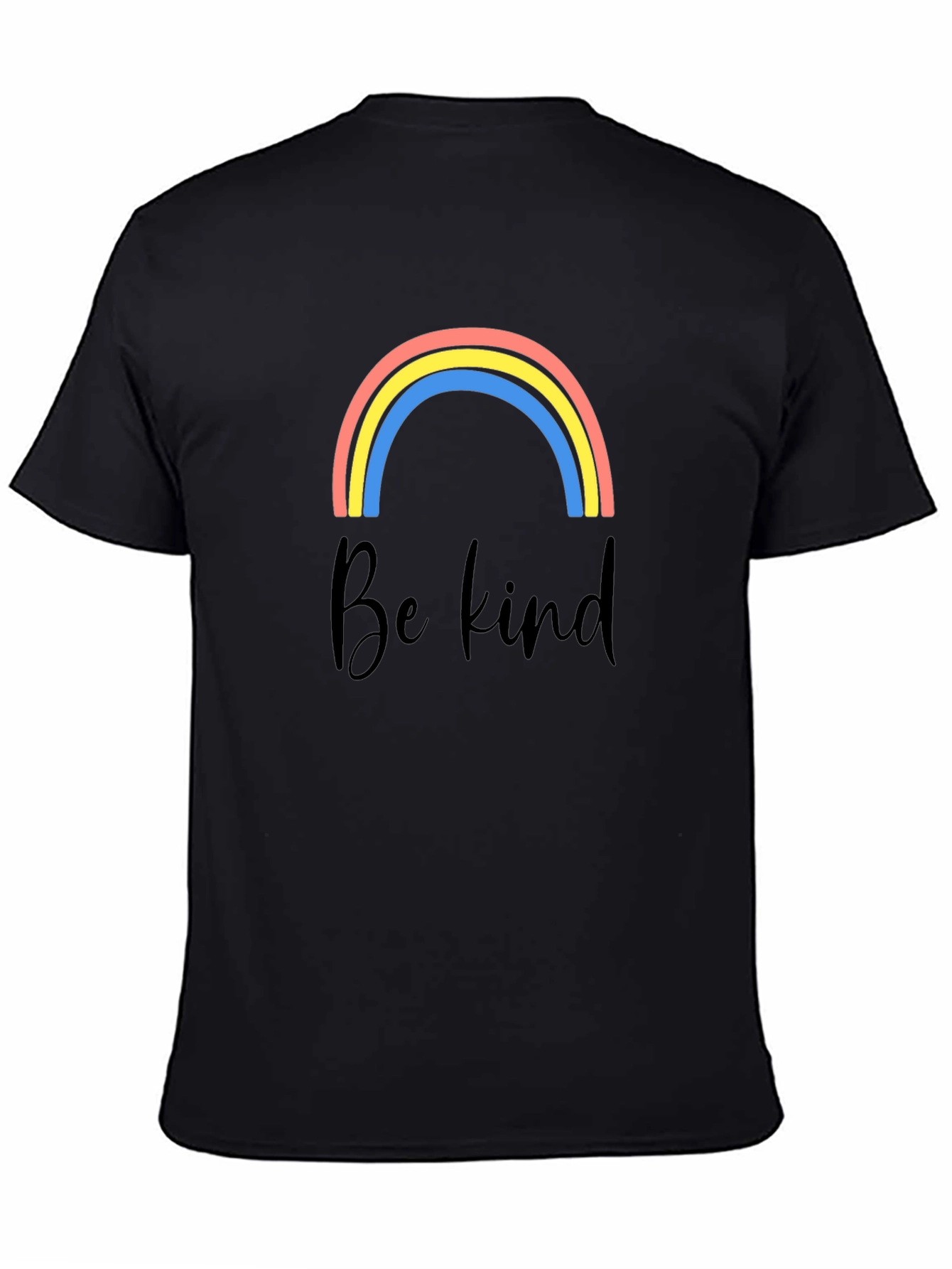 Be Kind Rainbow Graphic T-Shirt