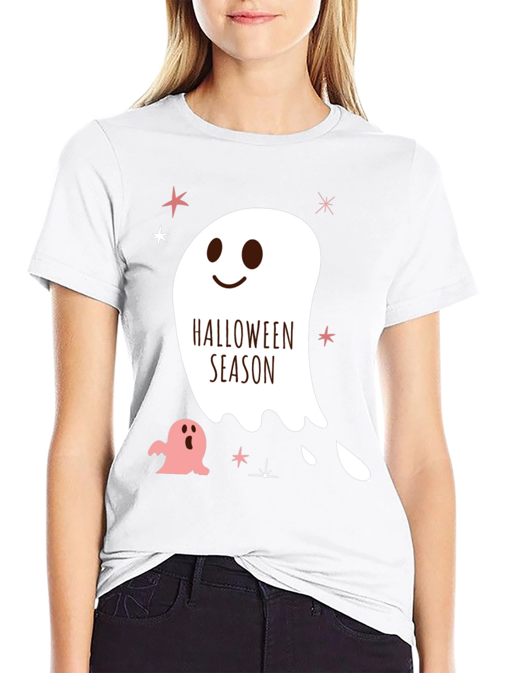 Halloween Season Ghost Graphic Tee