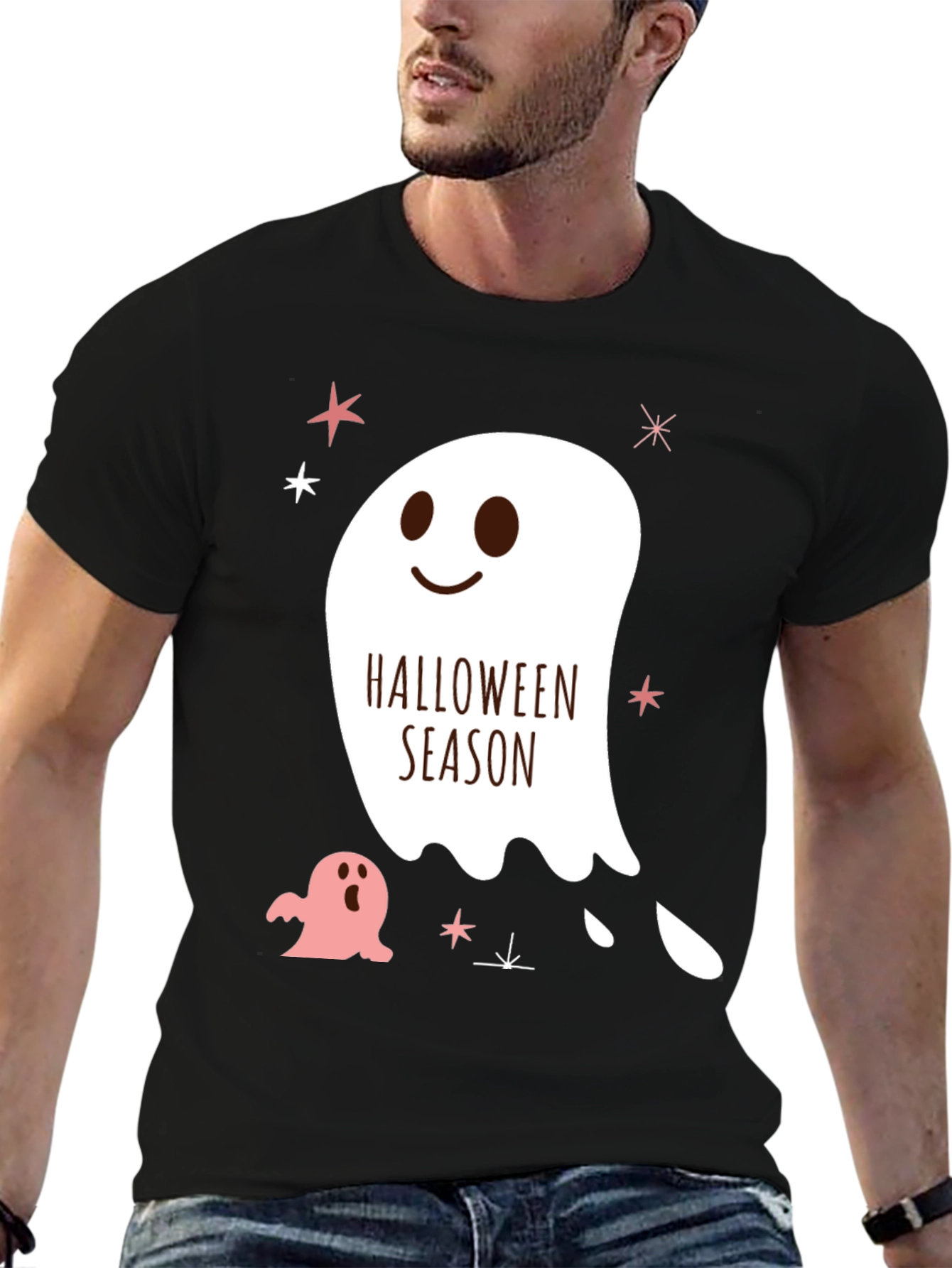 Halloween Season Ghost Graphic Tee
