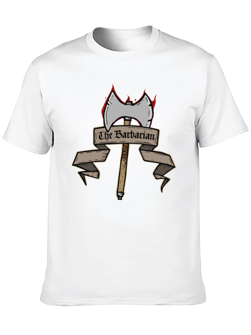 The Barbarian Axe T-Shirt | Warrior Graphic Tee
