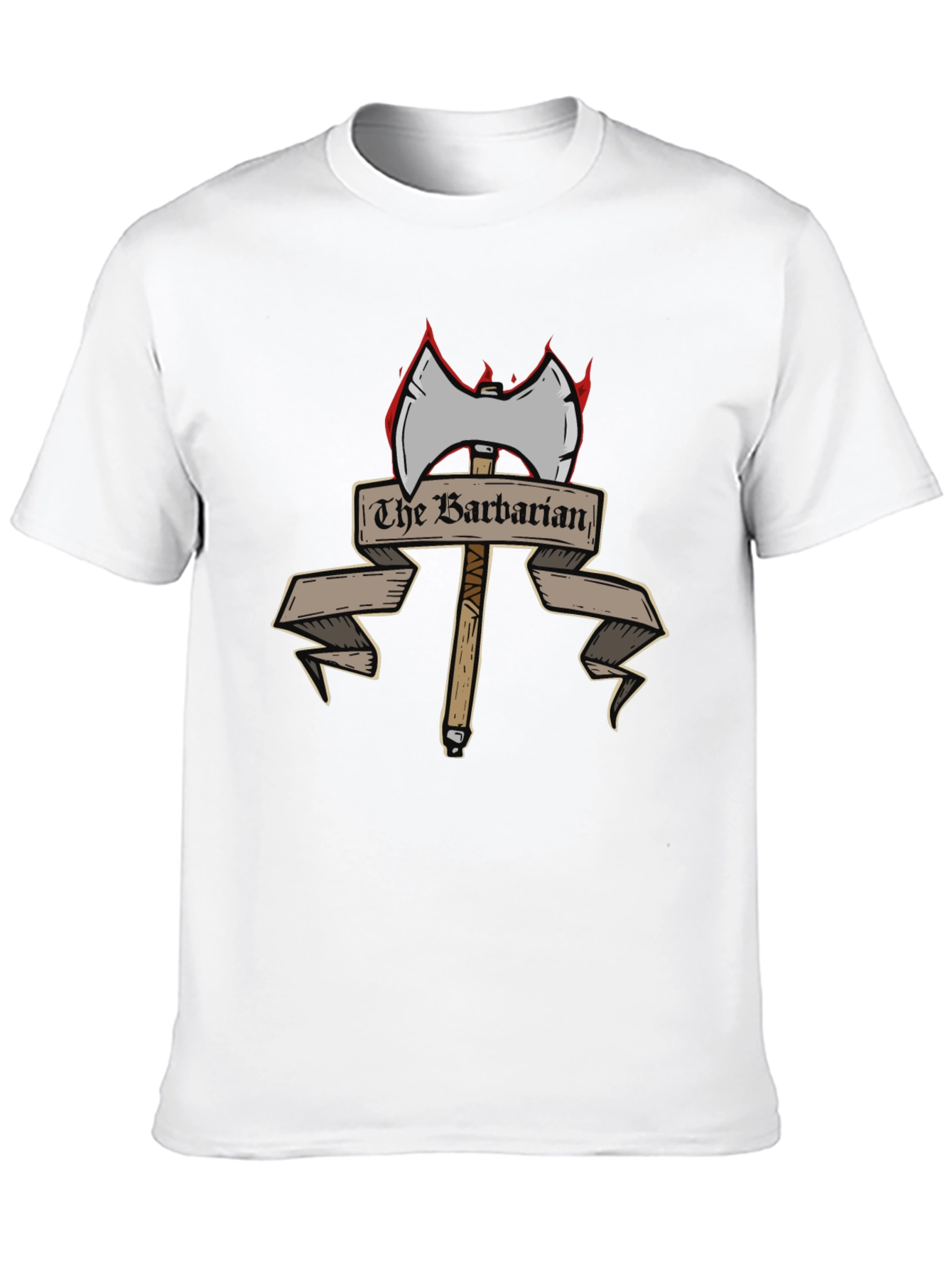 The Barbarian Axe T-Shirt | Warrior Graphic Tee