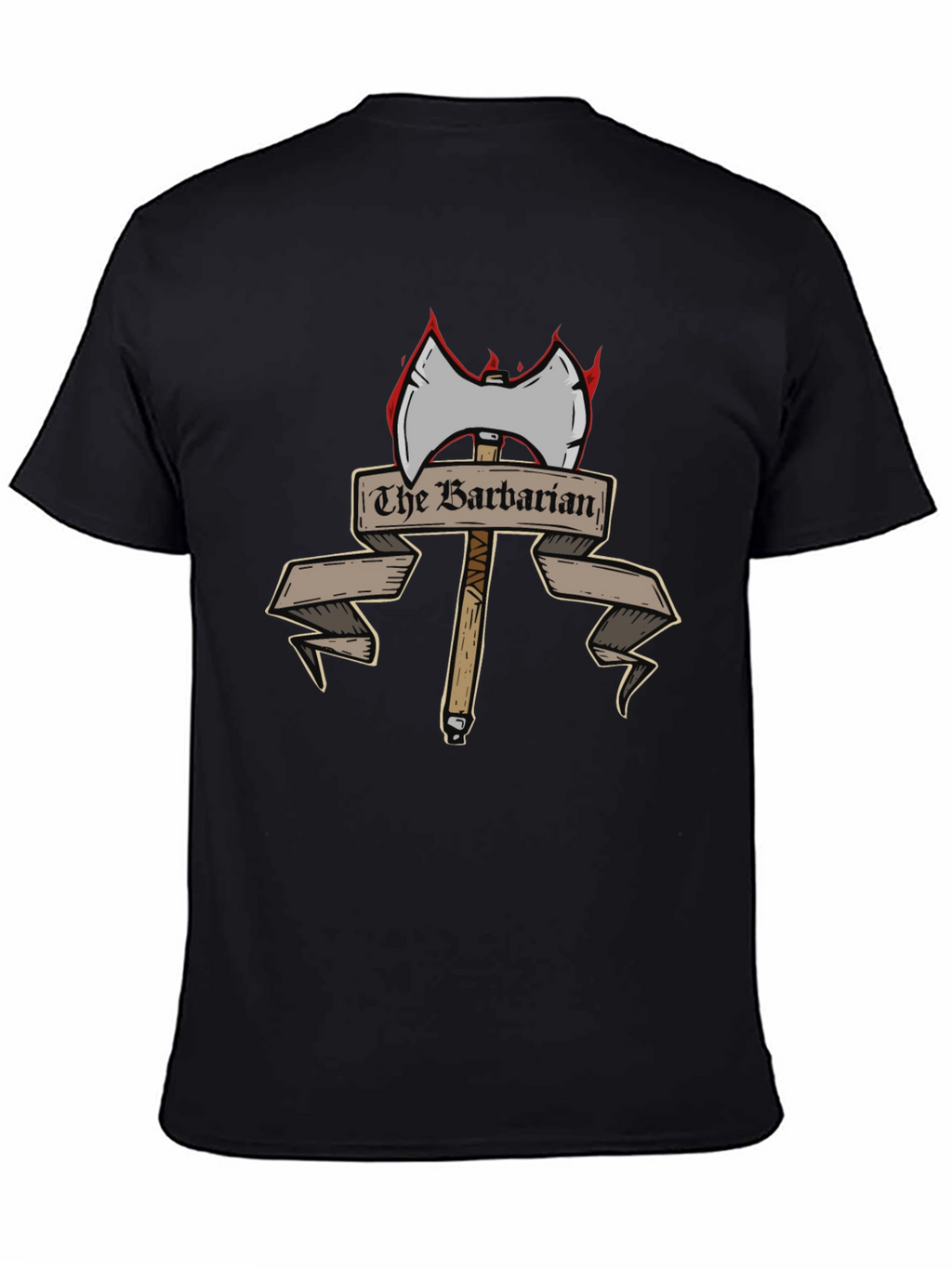 The Barbarian Axe T-Shirt | Warrior Graphic Tee