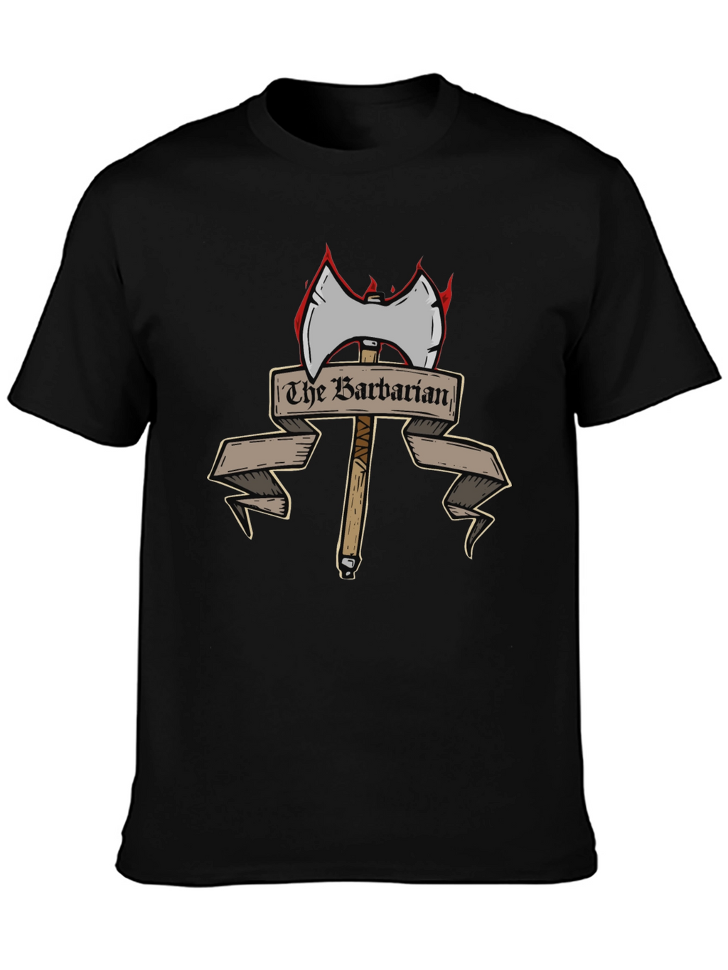 The Barbarian Axe T-Shirt | Warrior Graphic Tee