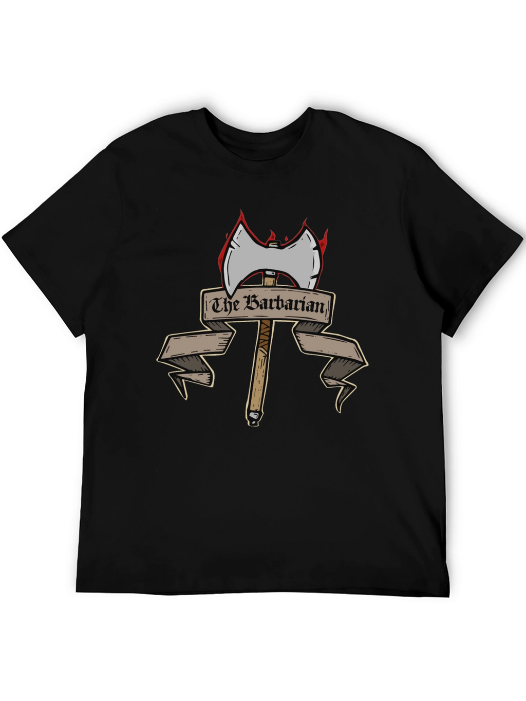 The Barbarian Axe T-Shirt | Warrior Graphic Tee