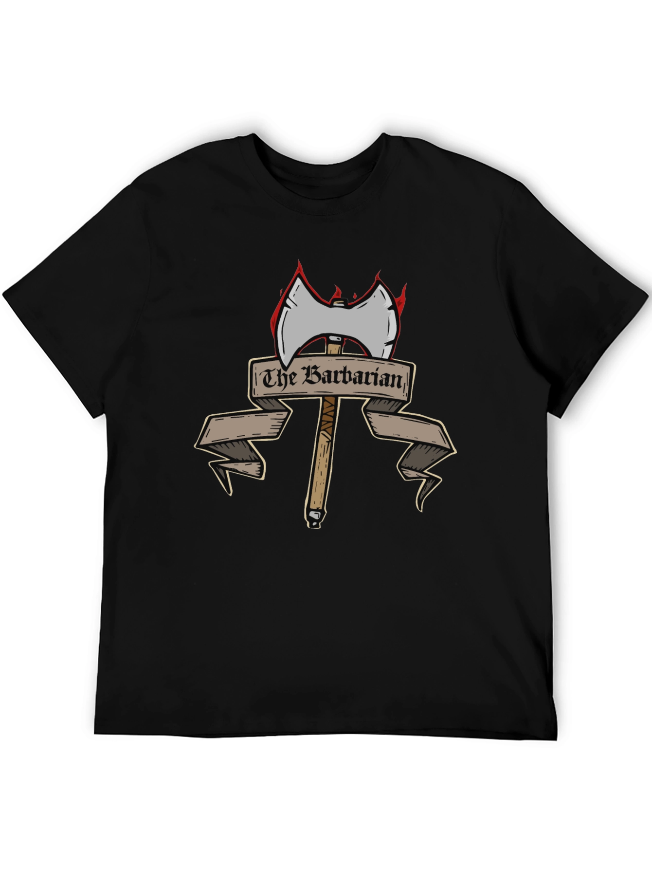 The Barbarian Axe T-Shirt | Warrior Graphic Tee
