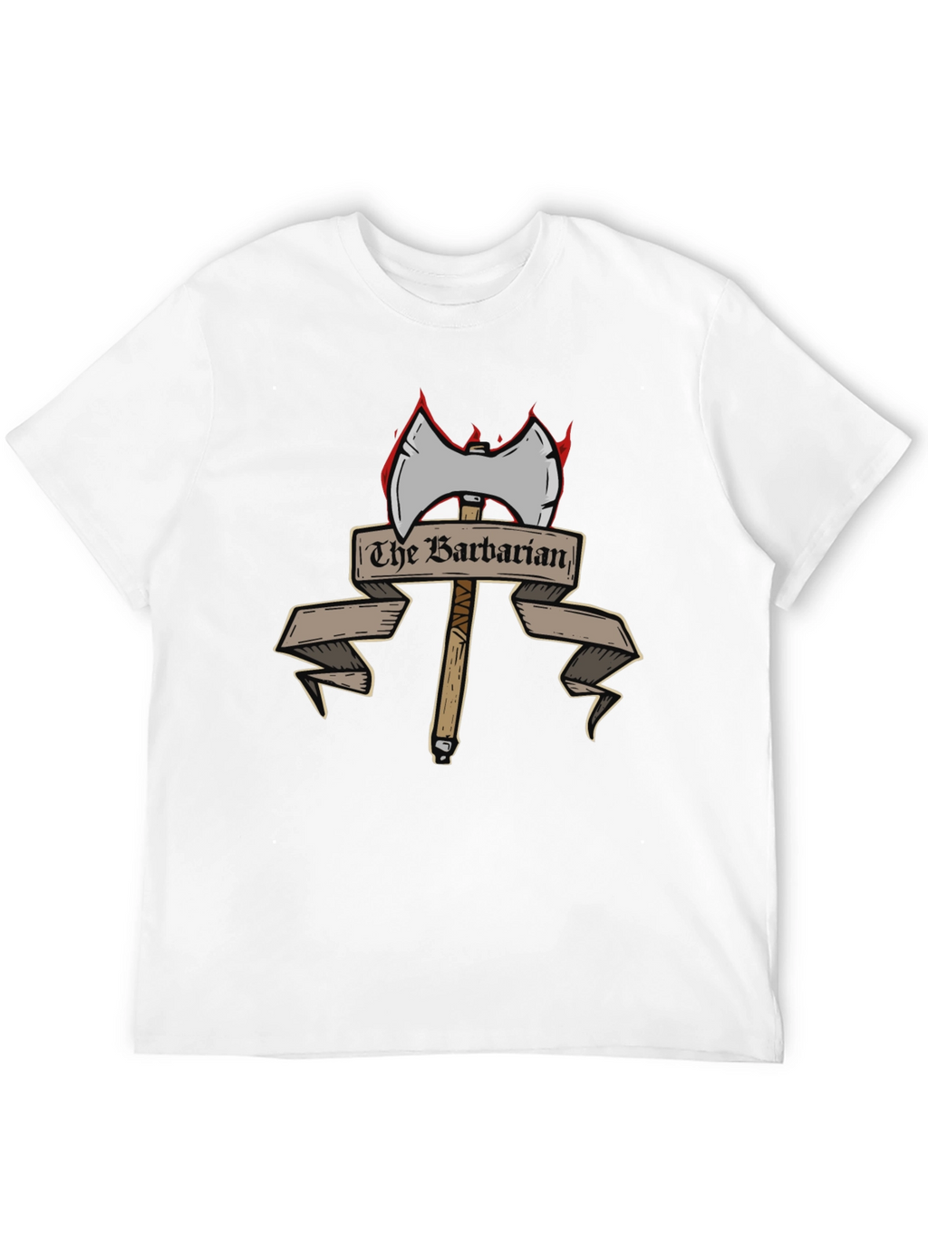 The Barbarian Axe T-Shirt | Warrior Graphic Tee