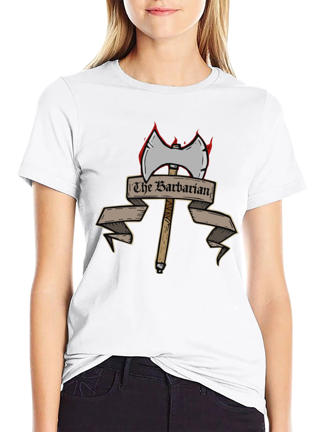 The Barbarian Axe T-Shirt | Warrior Graphic Tee