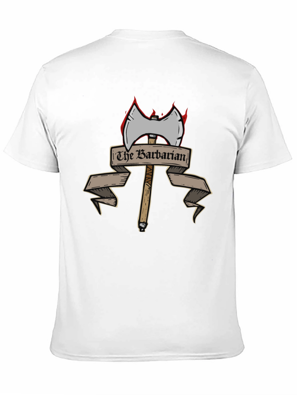 The Barbarian Axe T-Shirt | Warrior Graphic Tee