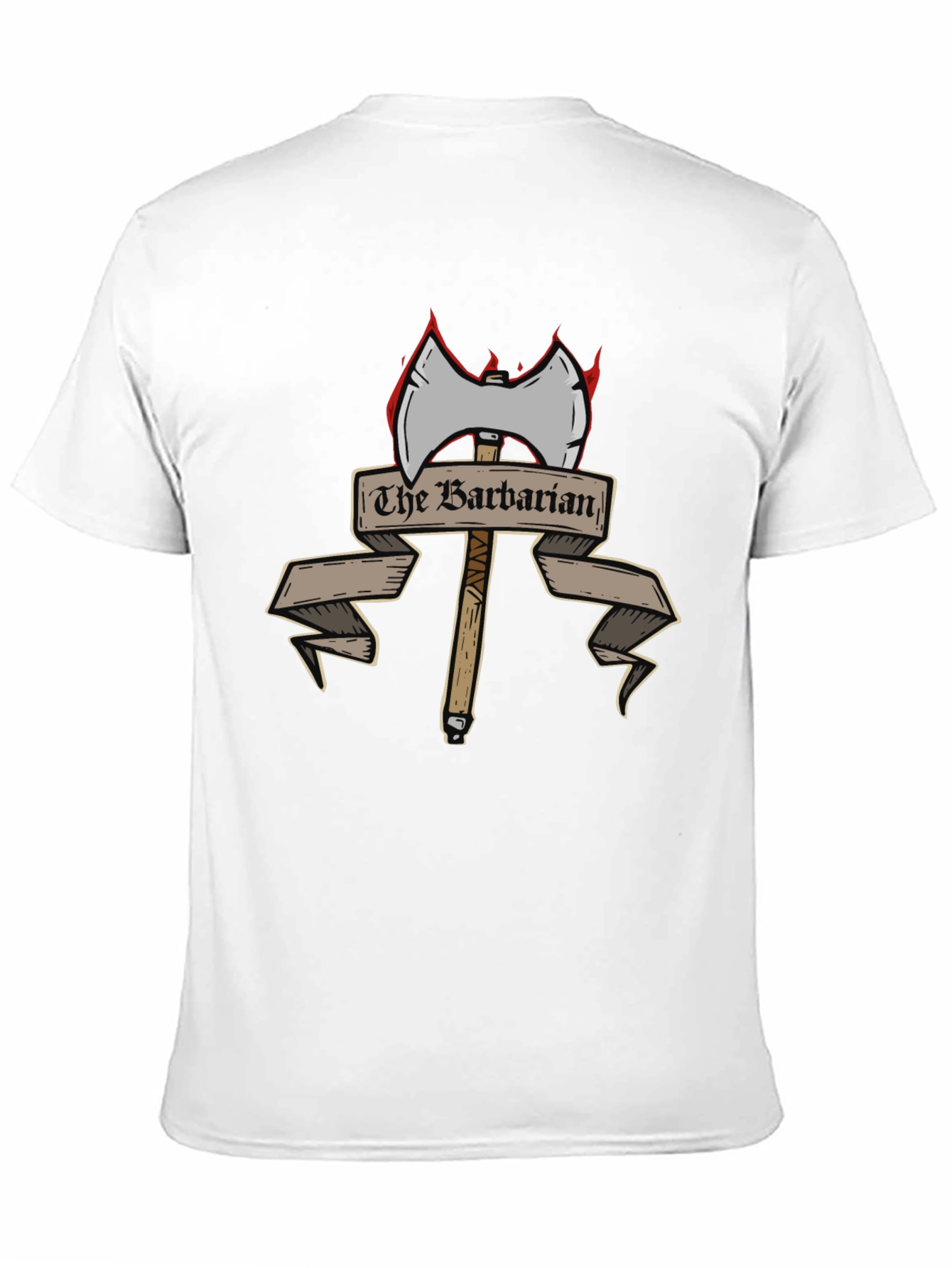 The Barbarian Axe T-Shirt | Warrior Graphic Tee