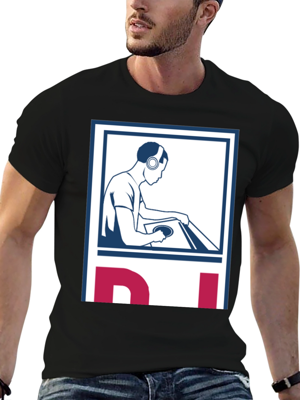 DJ Graphic Tee - Cool Music Lover T-Shirt