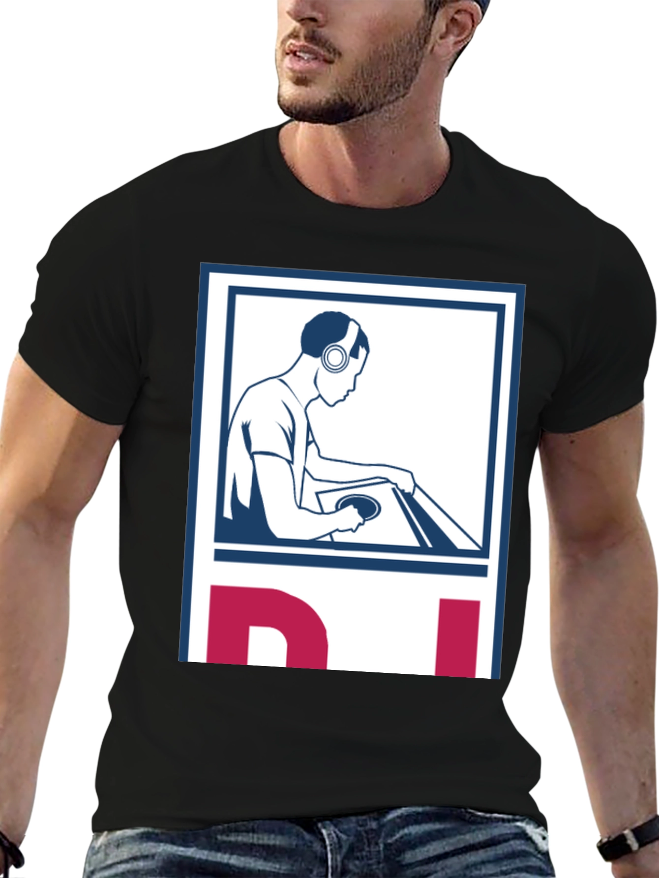 DJ Graphic Tee - Cool Music Lover T-Shirt