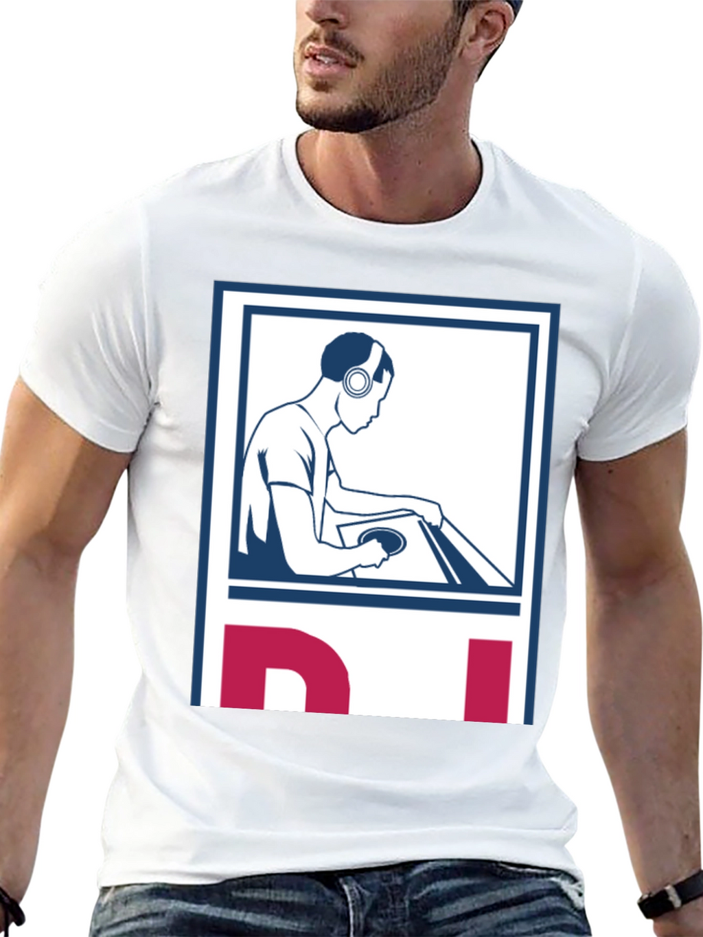 DJ Graphic Tee - Cool Music Lover T-Shirt