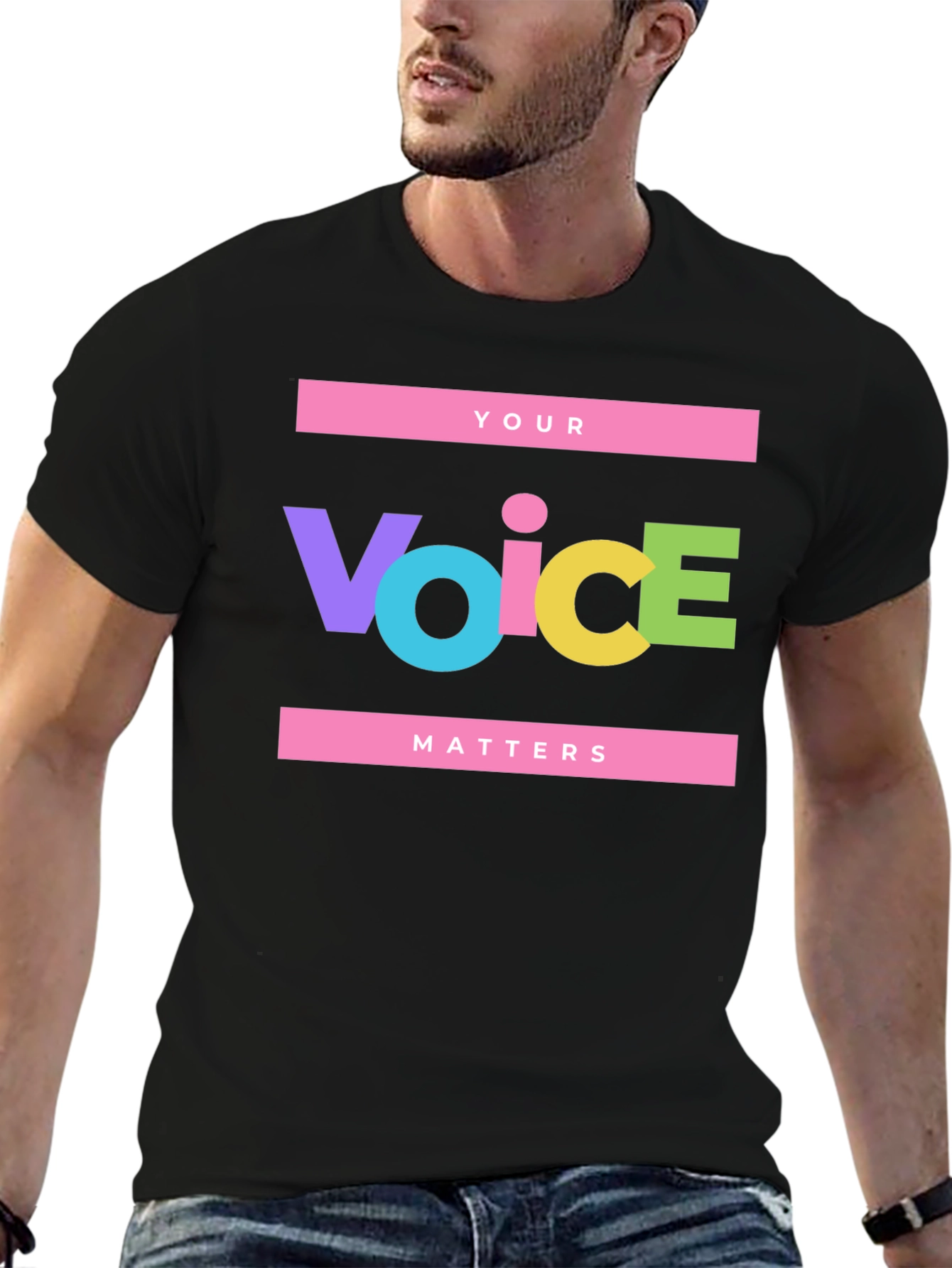Your Voice Matters Statement T-Shirt