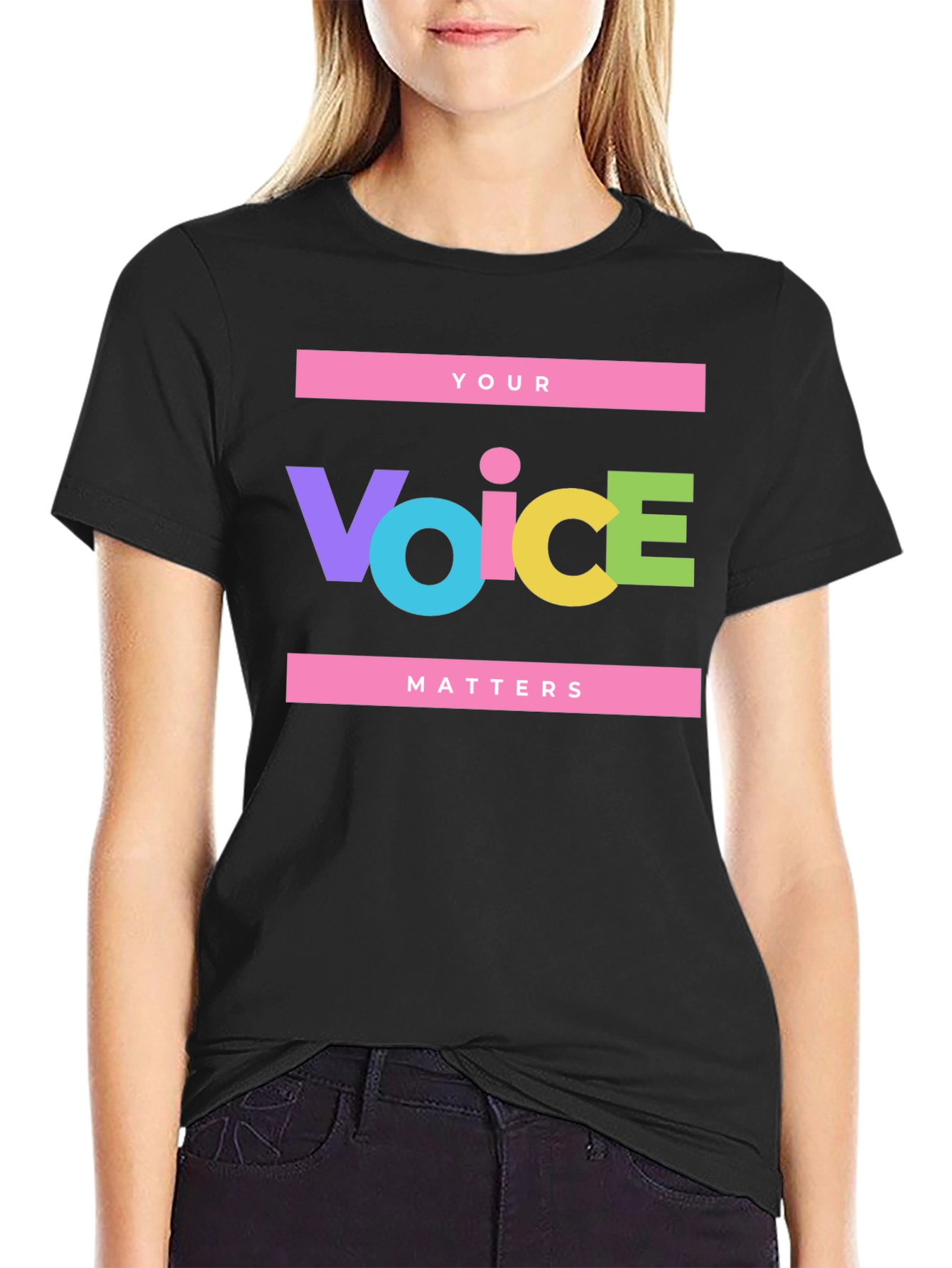 Your Voice Matters Statement T-Shirt
