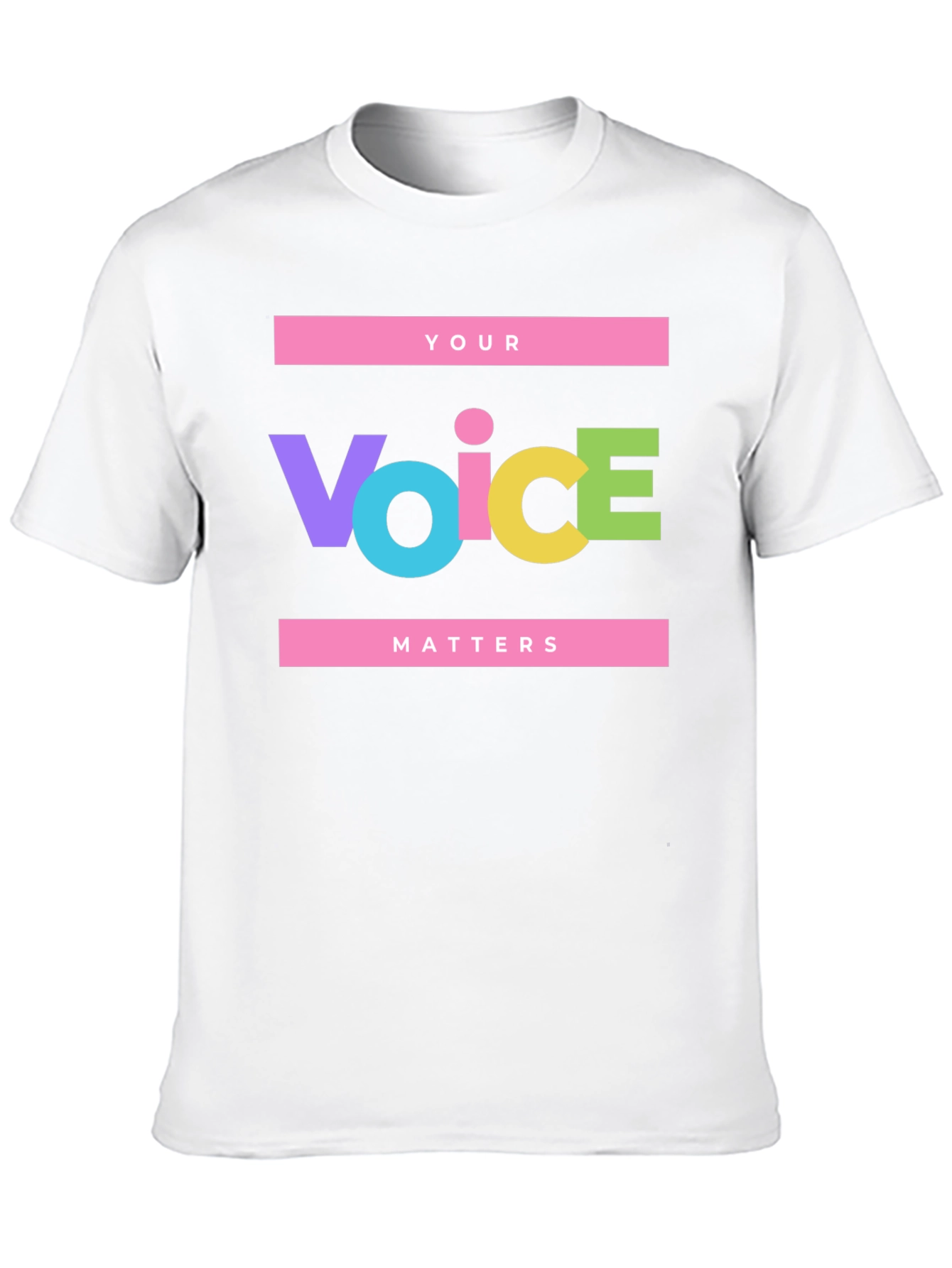 Your Voice Matters Statement T-Shirt