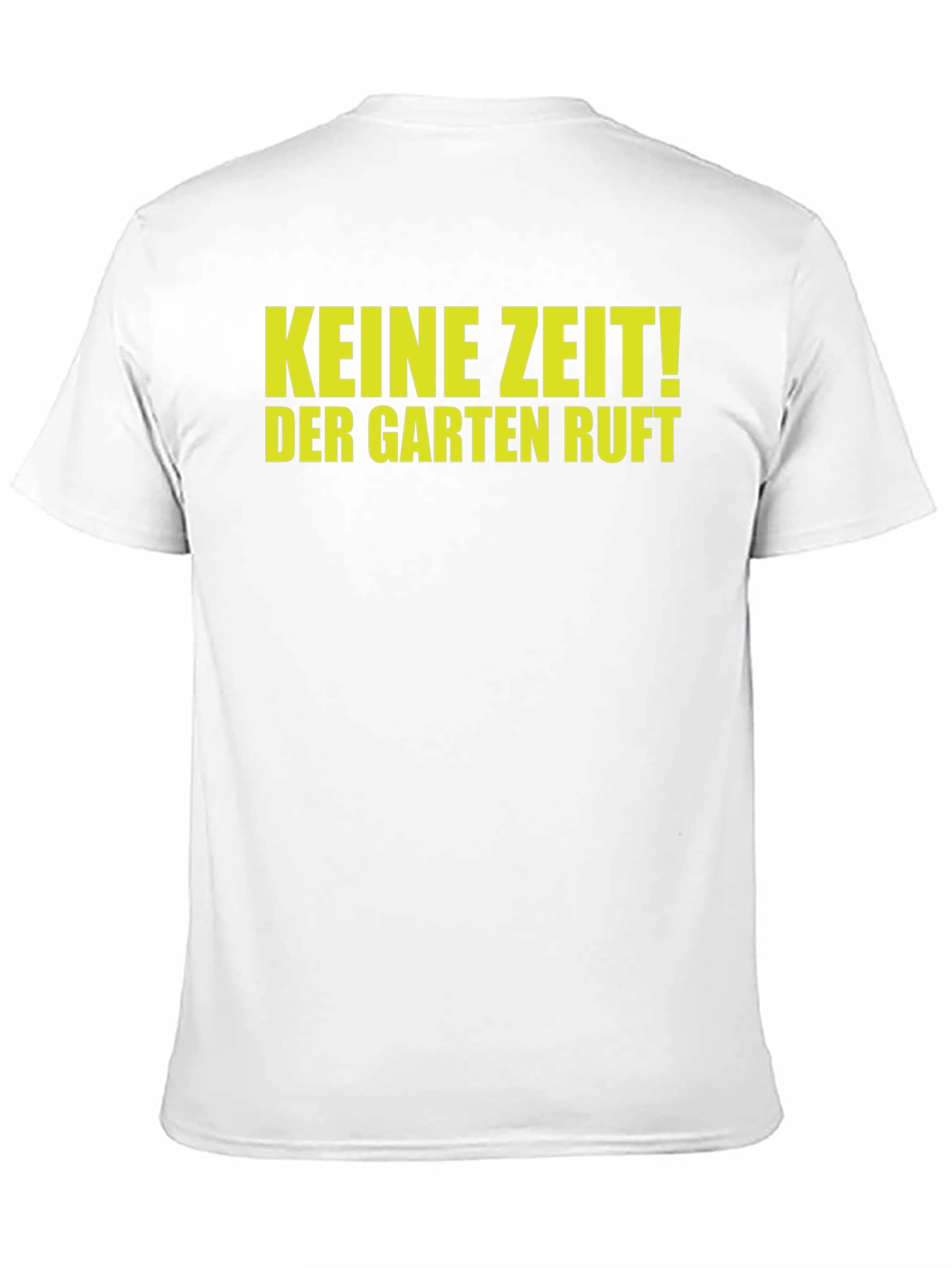 Keine Zeit! Garten Ruft Black Graphic Tee