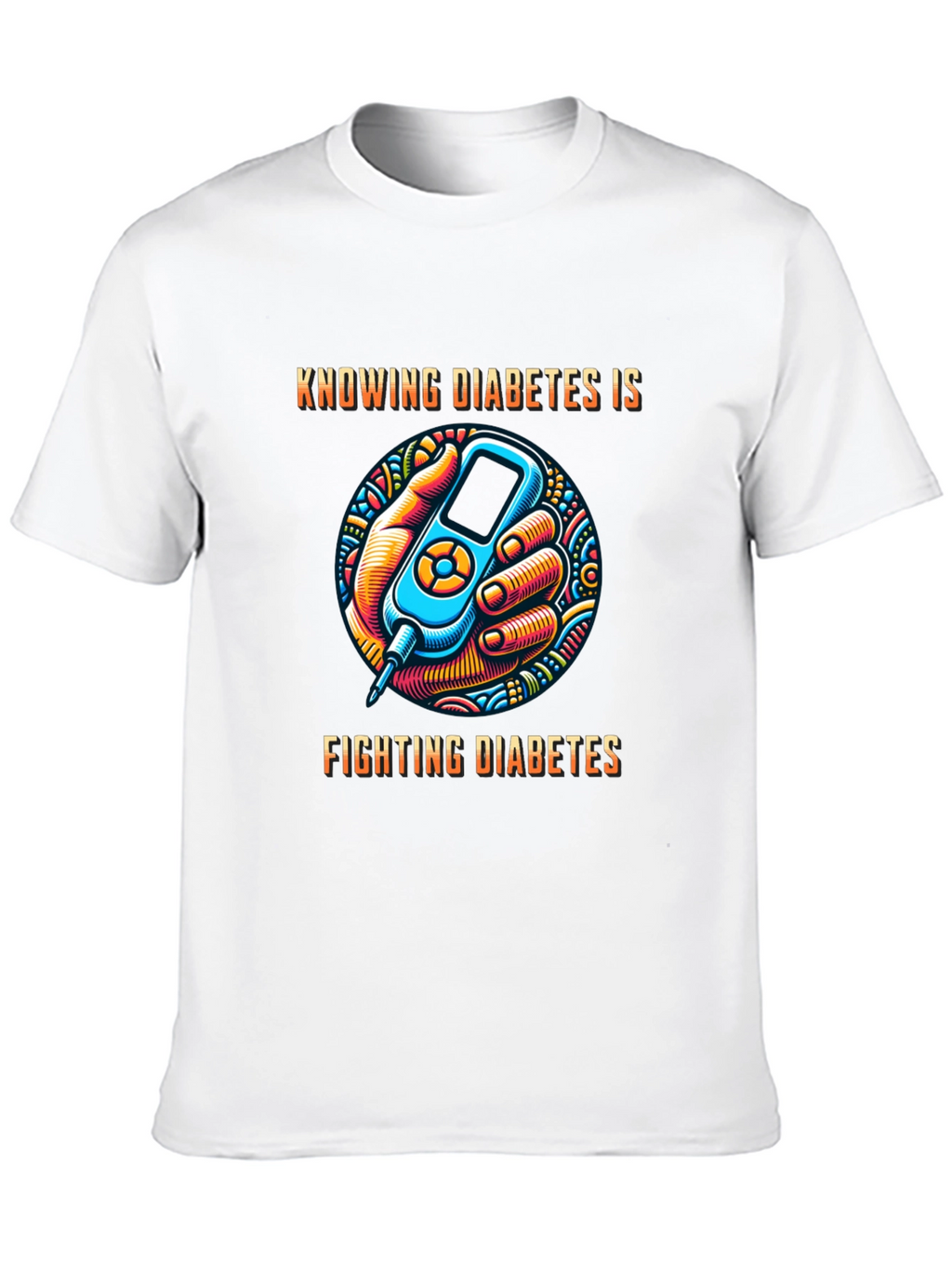 Diabetes Awareness T-Shirt - Fight Diabetes