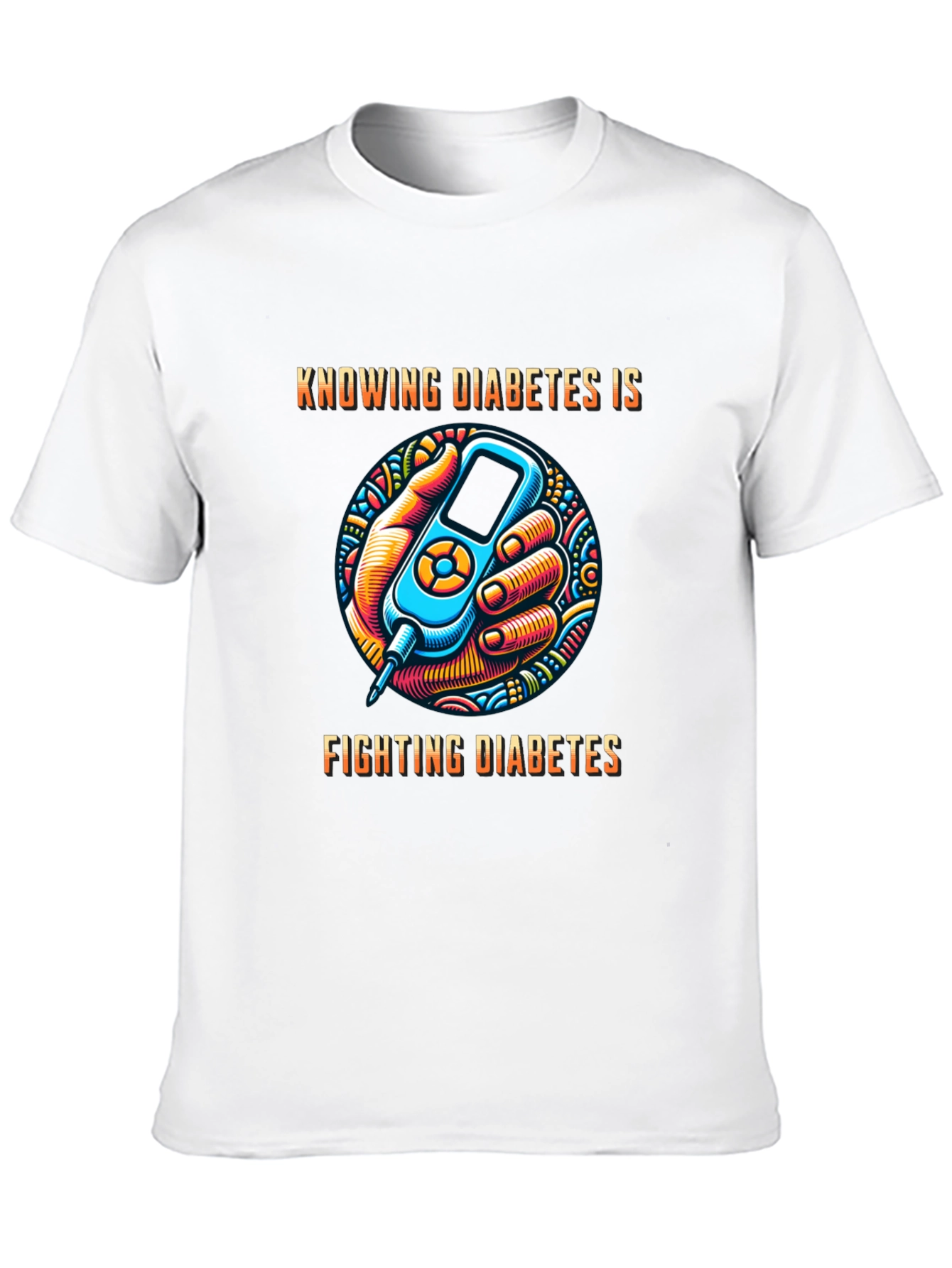 Diabetes Awareness T-Shirt - Fight Diabetes