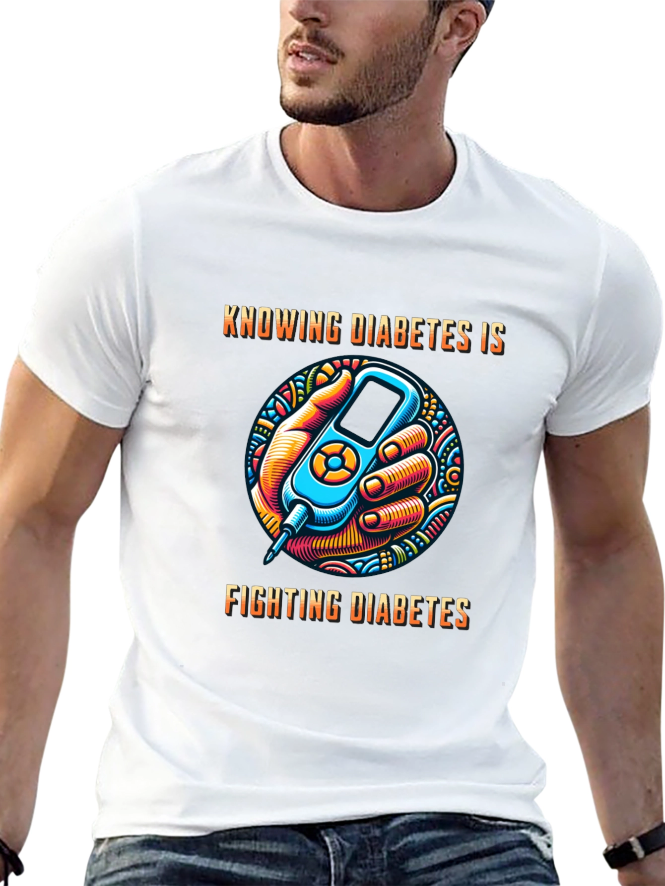 Diabetes Awareness T-Shirt - Fight Diabetes