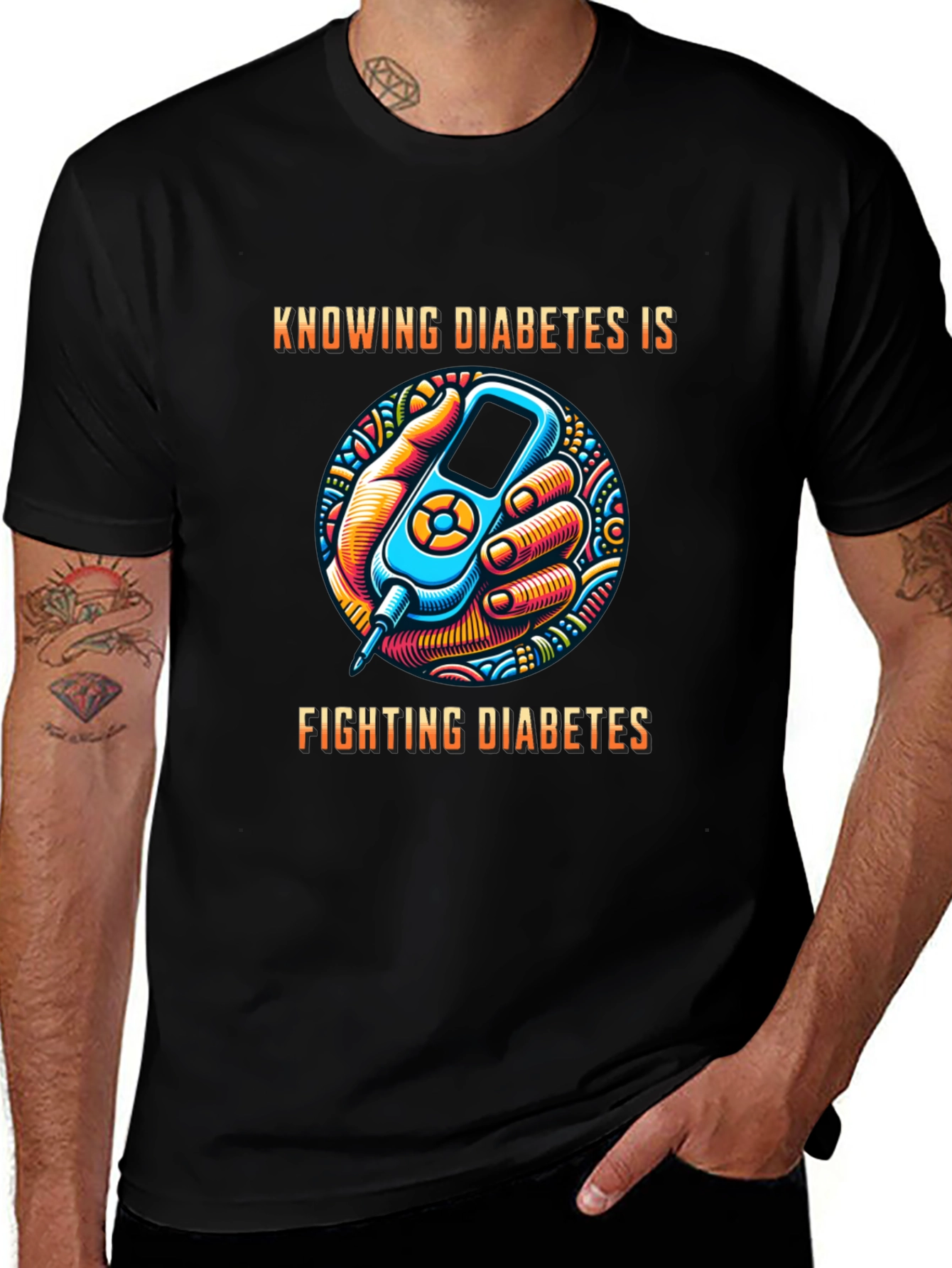Diabetes Awareness T-Shirt - Fight Diabetes